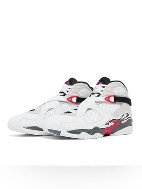 🐰❤️🖤Air Jordan Retro 8 'Bugs Bunny' 2025 White Black True Red Mens Size 13 🐰